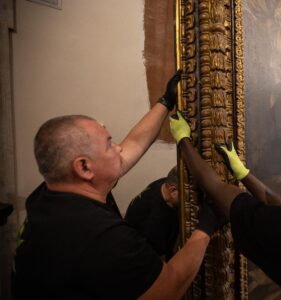 Movimentazione opere d'arte Rosa dei Venti srl