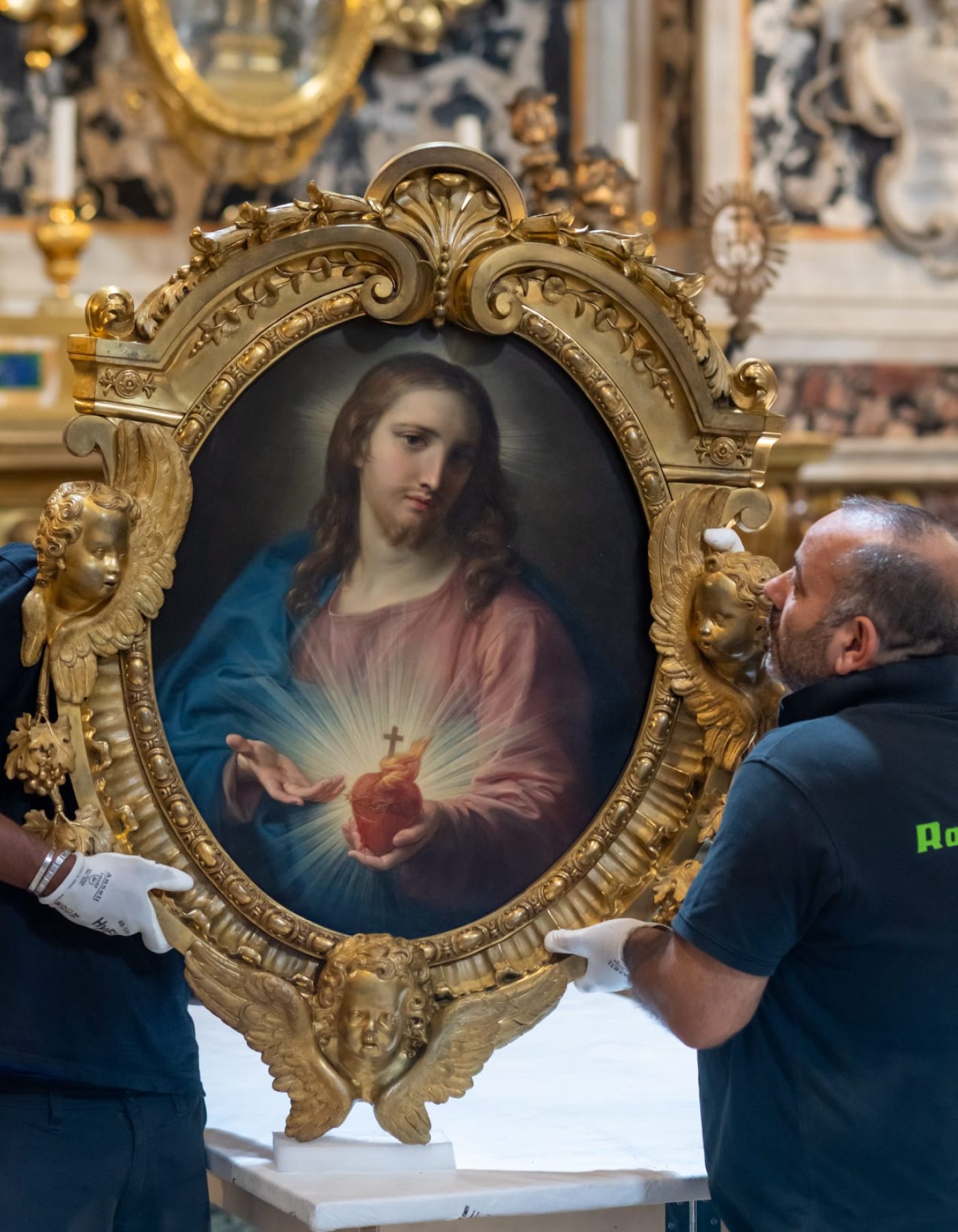 Movimentazione opere d'arte